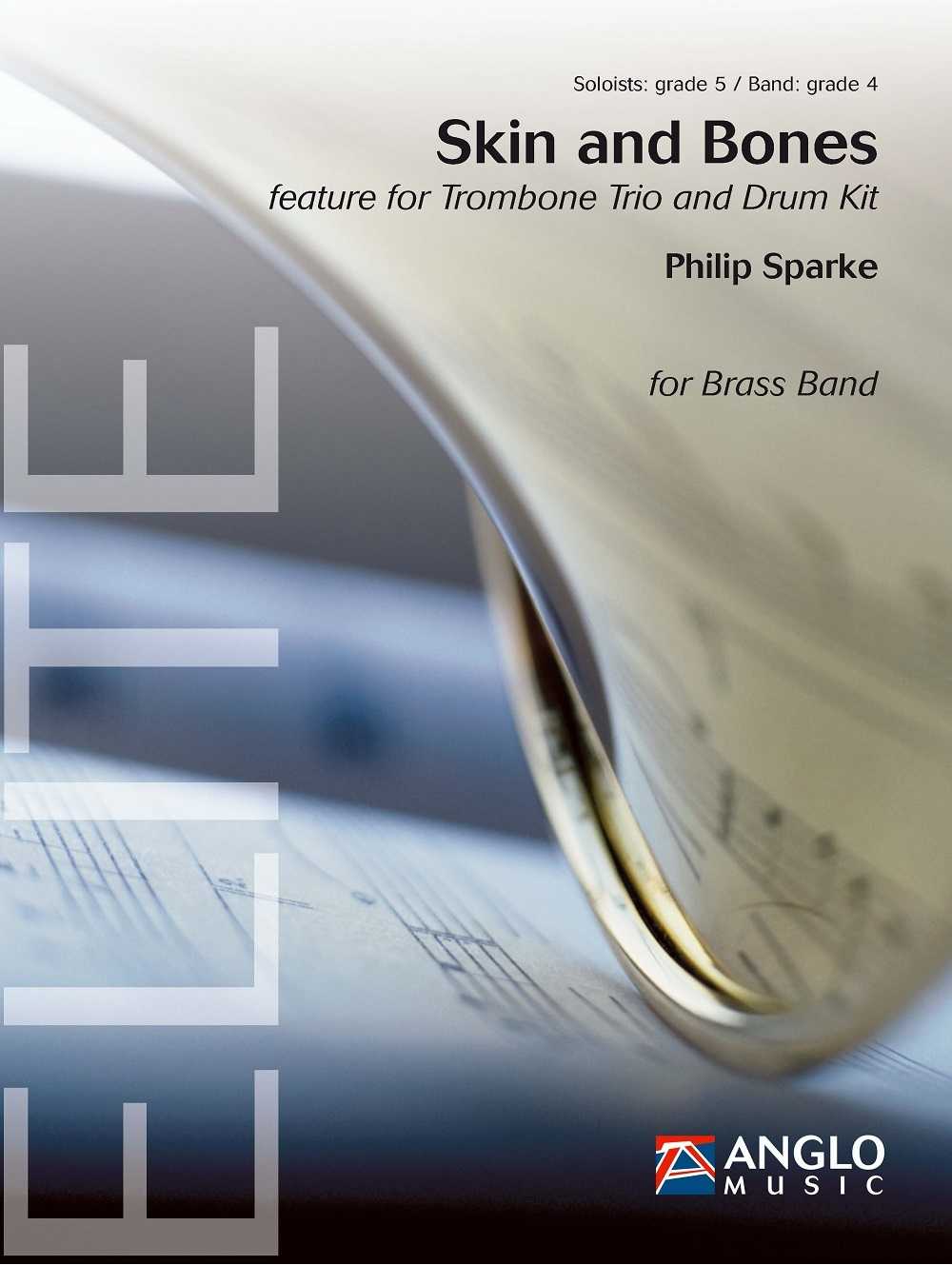 Skin and Bones feature for Trombone Trio and Drum Kit